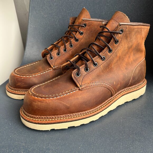 NEW Red Wing Heritage 1907 Moc Toe Copper 11.5D - Picture 3 of 11